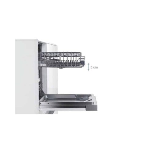 Hệ thống điều chỉnh khay trên 3 tầng RackMatic của Máy rửa bát Bosch SMI8YCS03E