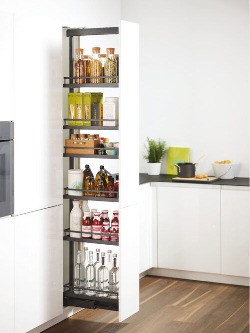 Bộ kệ tủ 4 tầng Dispensa 90 Arena 400mm Hafele 546.54.513